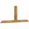 Ekena Millwork Portland Rough Sawn Timber Gable Bracket, Western Red Cedar, 72"W x 30"H x 4"D x 4"F, 10/12 Pitch GBW072X30X0404POR00RWR - alternate 2